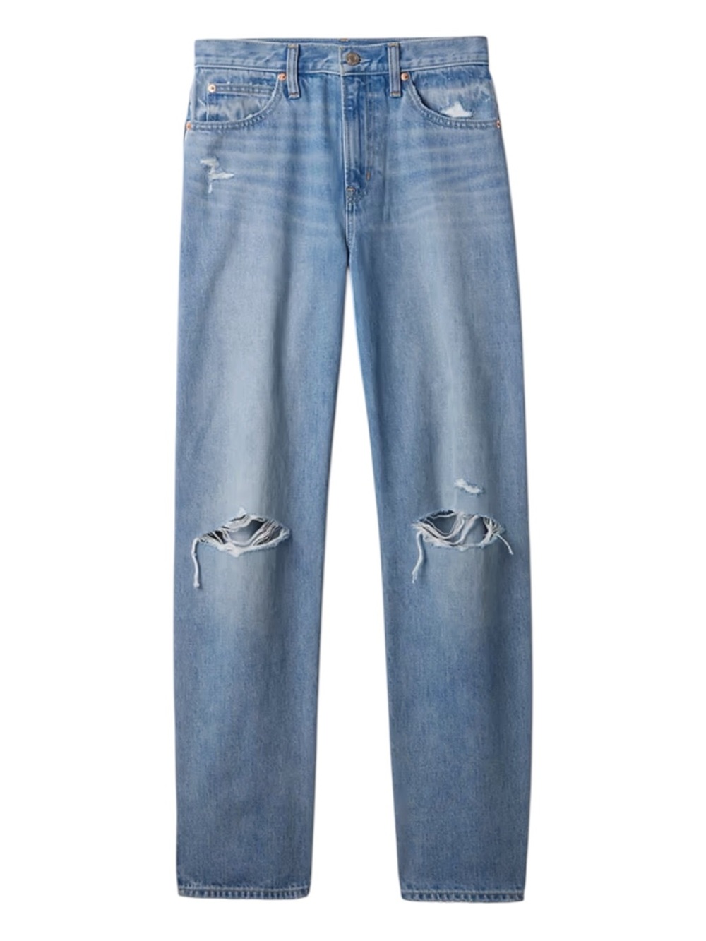 Gap Women’s Barrel High Rise Denim in Light Indigo | Size 24